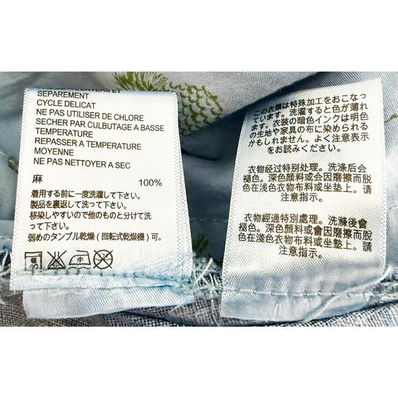 Tommy Bahama Relax Mens Linen Denim Like Cargo Shorts Pockets Lightweight Summer - Picture 11 of 12